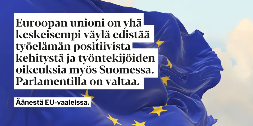 Kehote äänestää vaaleissa