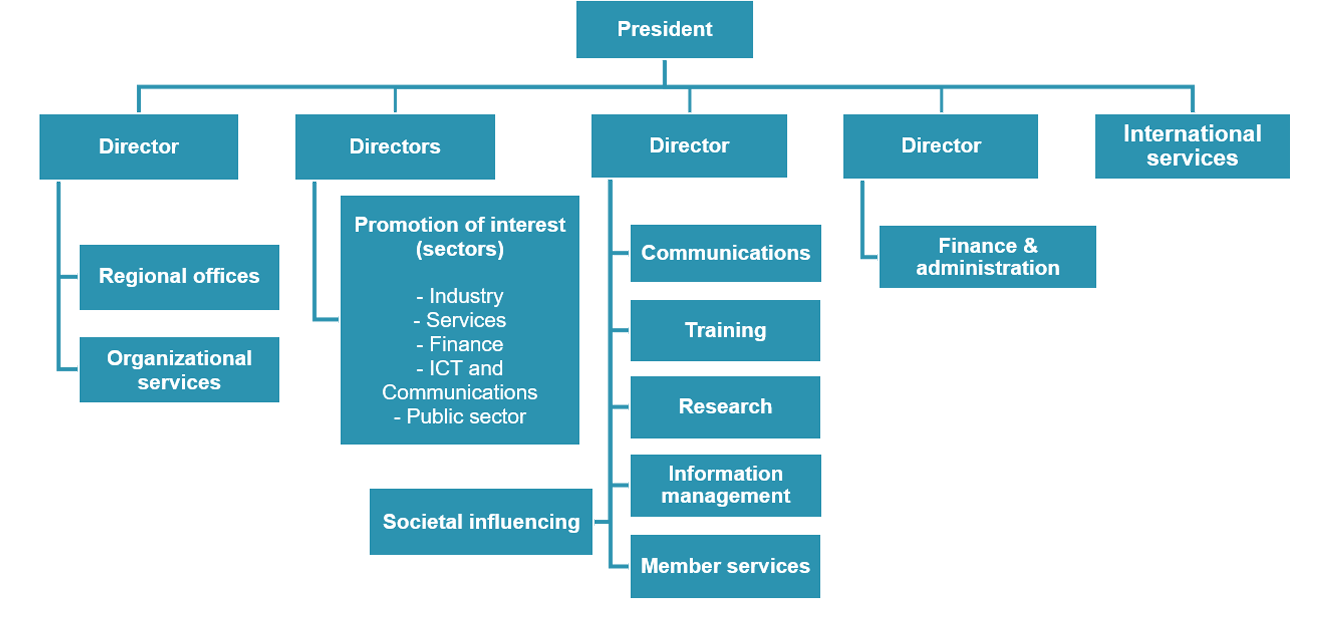 Pro organizational chart