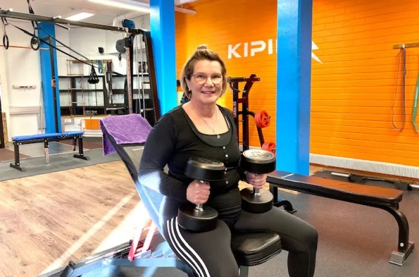 Anne Hämeenkorpi lataa akkujaan liikkumalla.