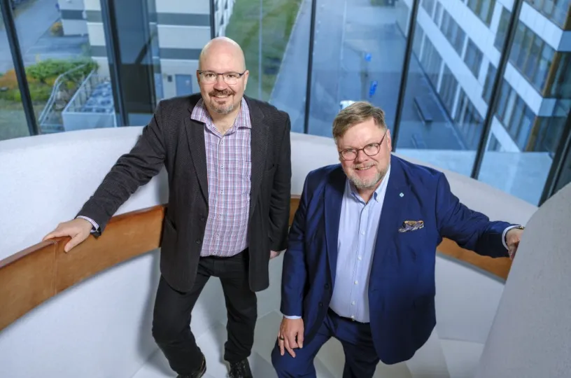 Iiro Ketola ja Mikko Vastela tekevät hyvää yhteistyötä tietoturva-asioissa