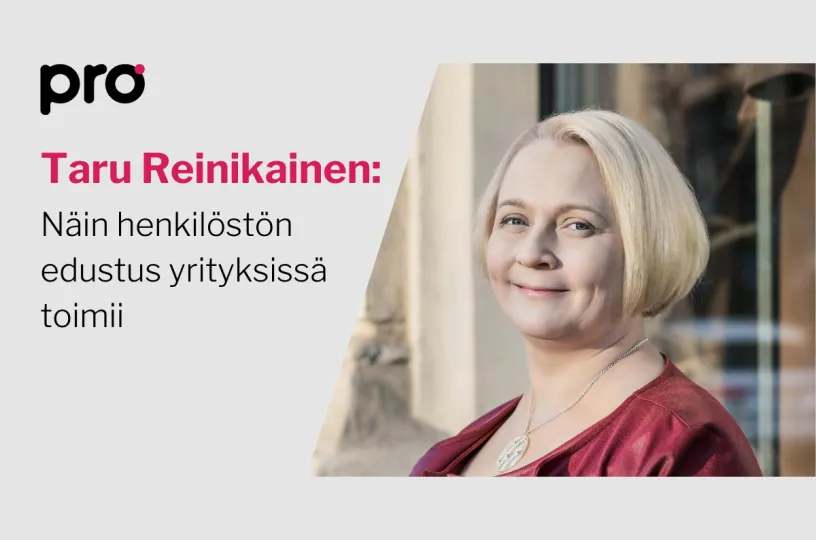 Taru Reinikaisen kirjoittama blogi