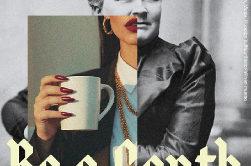 Be a Canth, ole kuin Minna. Kuvassa tasa-arvon ja naisten oikeuksien puolestapuhuja Minna Canth tekstillä Be a Canth.