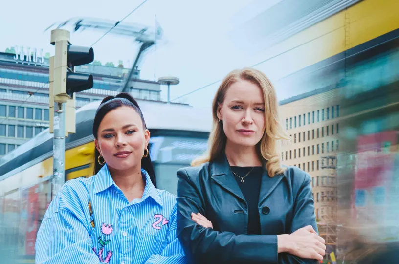 Hanna Tikander ja Maria Mäkynen