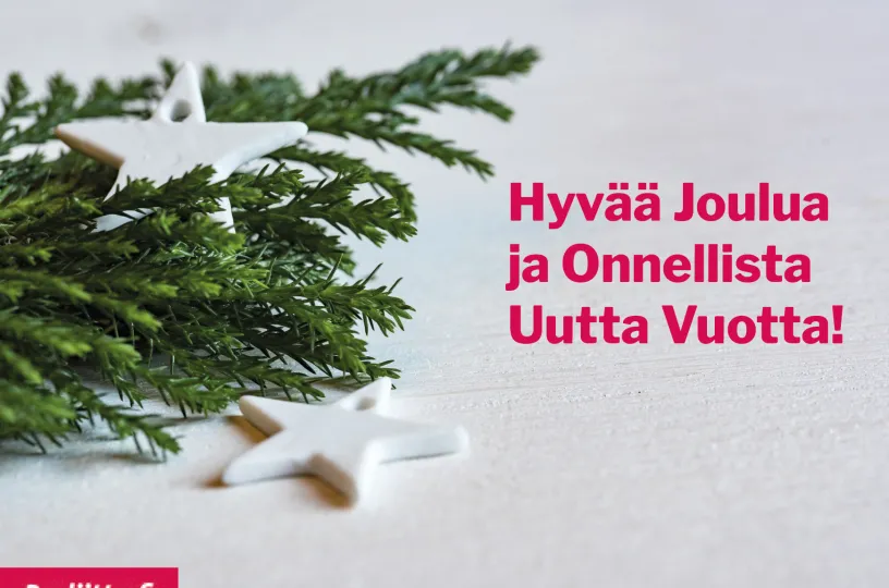 Hyvää Joulua ProStoorin lukijoille