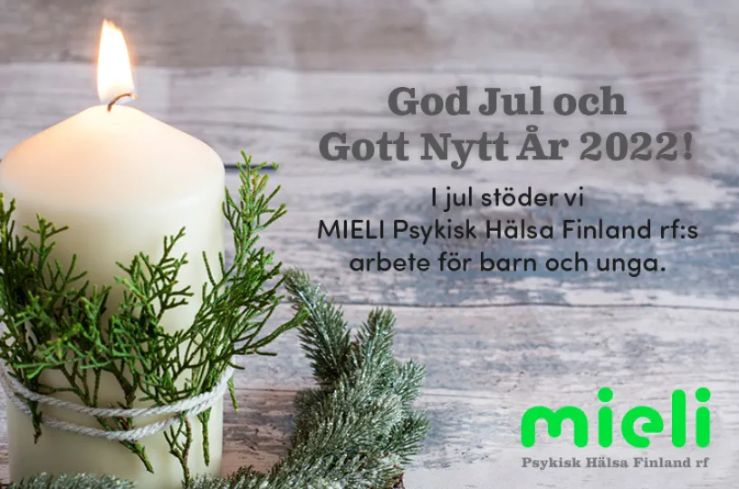 Ruots. joulutervehdys Mieli ry