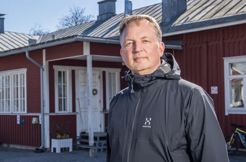 Kai Nurmi työpaikallaan