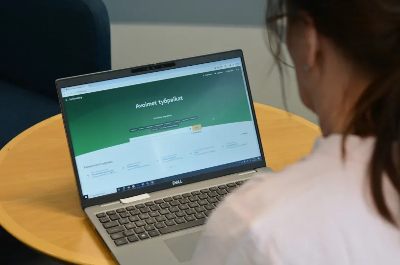Kirkkorekry.fi-sivu auttaa löytämään uuden työpaikan 