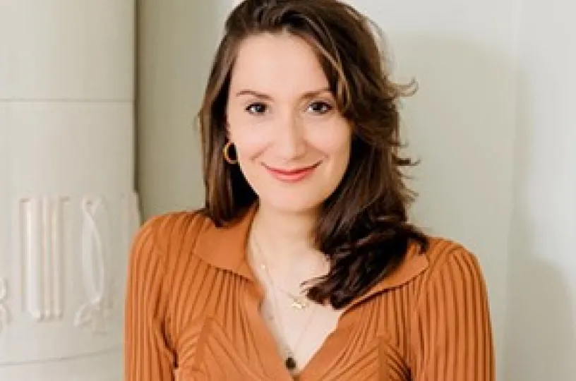Anna-Maria Leogrande puhui UusioUrassa. 
