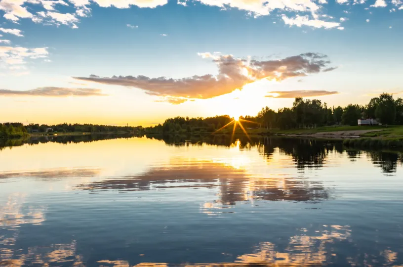 Maisema Sodankylästä