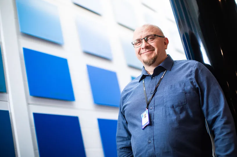 Vuoden työsuojeluvaltuutettu Kalle Sallila