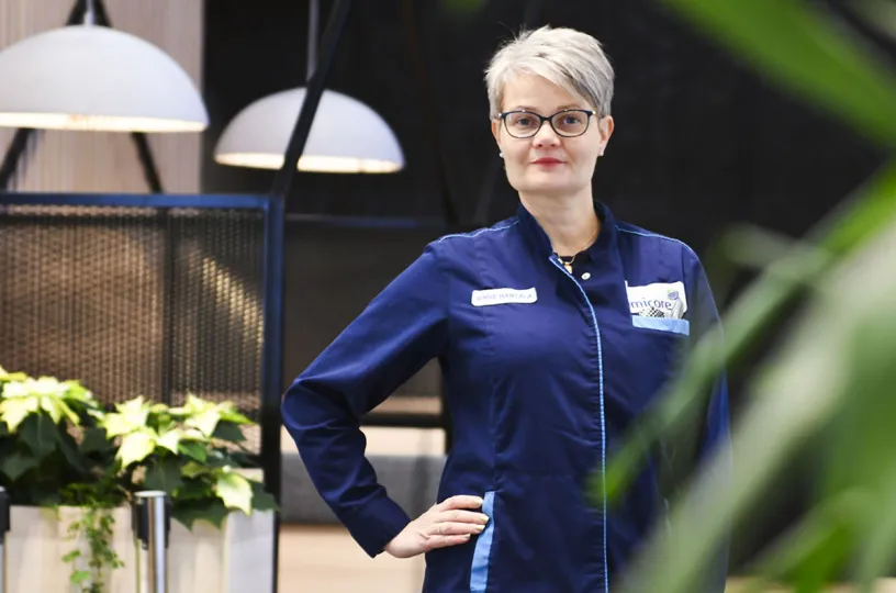 Työpaikkaohjaaja Virve Rantala