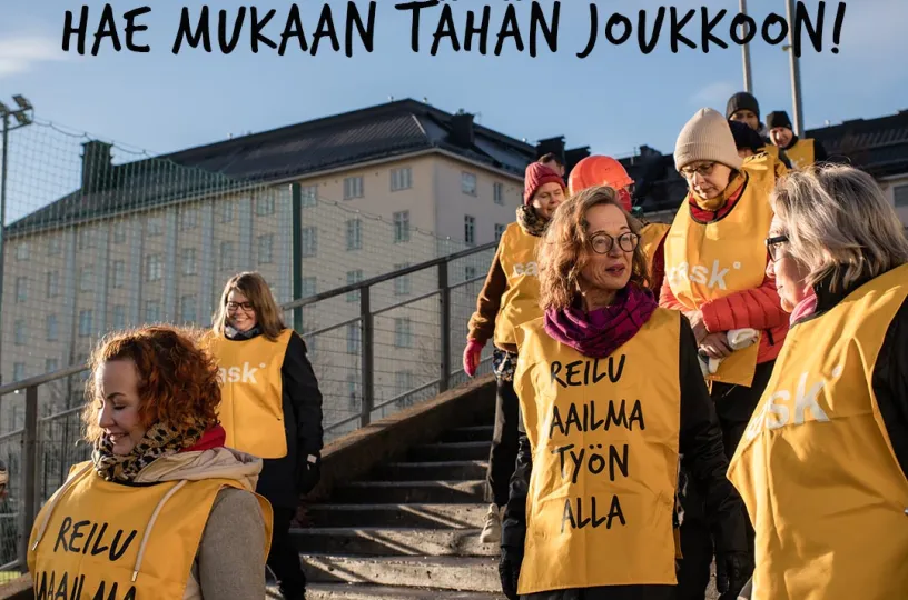 Hae mukaan SASKin vapaaehtoiseksi