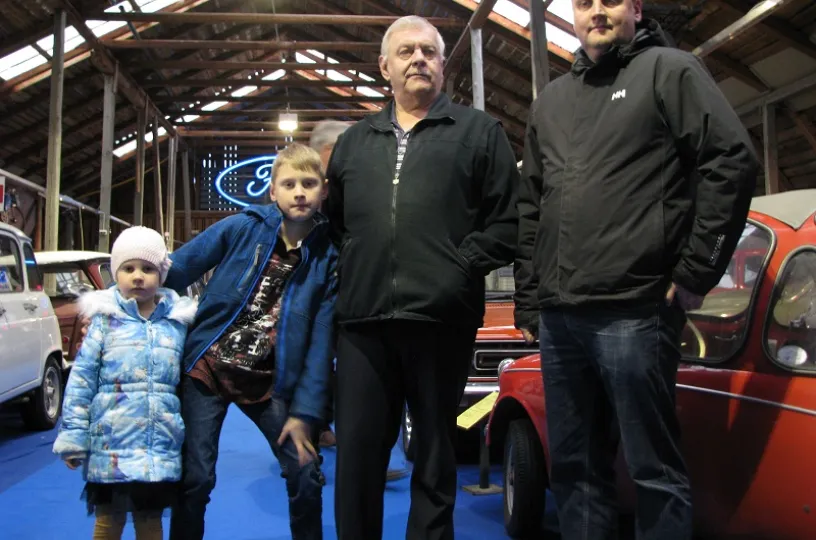 Espoon automuseossa isänpäivänä