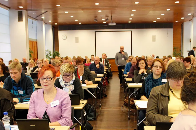 Pron edustajiston kokous 14.11.14 Majvikissa. Kuva: Aila Juola