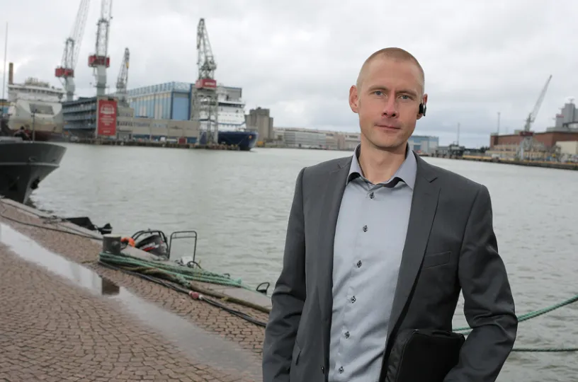 Juha Vingisaar aloittaa kuntoiluyrittäjänä Helsingissä. Kuva: Tomi Westerholm