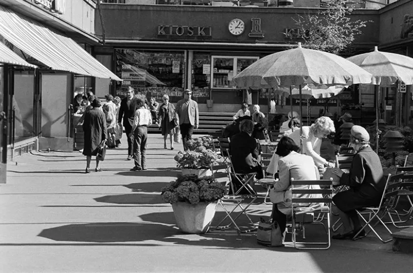 Kesäinen Helsinki v.1971 Kuva: Honkavaara Matti, Helsingin kaupunginmuseo