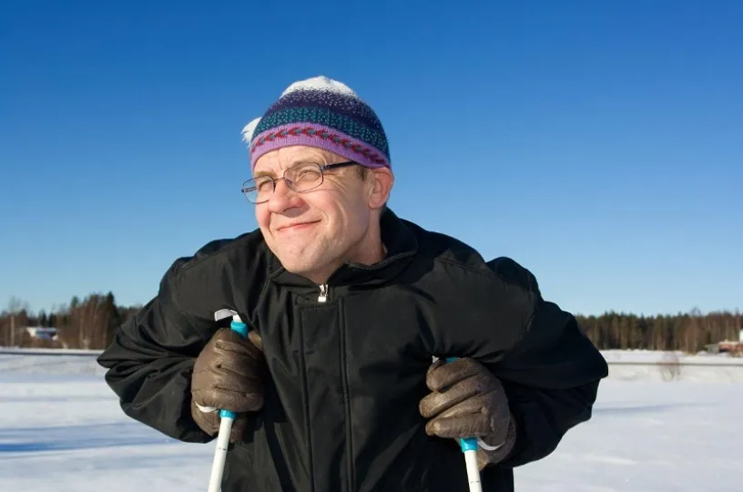 Hiihto on hyvää hyötyliikuntaa. Kuva: Shutterstock