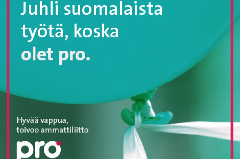 Juhli suomalaista työtä