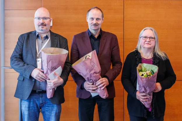 Vuoden luottamusmies ja palkitut 2025 edustajiston kokouksessa