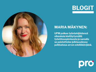 Maria Mäkysen bloginosto