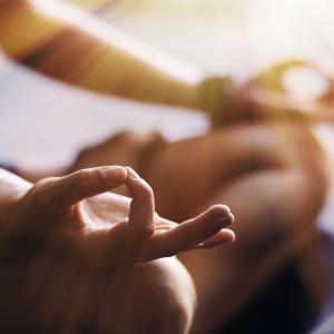 Ihmisen kädet, meditaatio