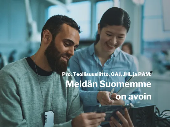 Meidän Suomemme on avoin