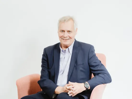 Antti Rinne on ehdolla Pron puheenjohtajaksi. 