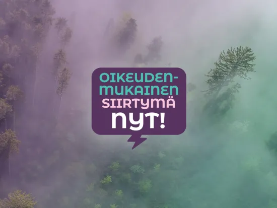 Oikeudenmukainen siirtymä