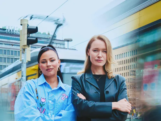 Hanna Tikander ja Maria Mäkynen