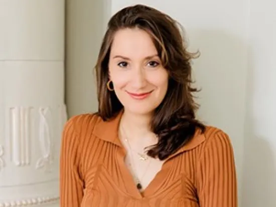 Anna-Maria Leogrande puhui UusioUrassa. 
