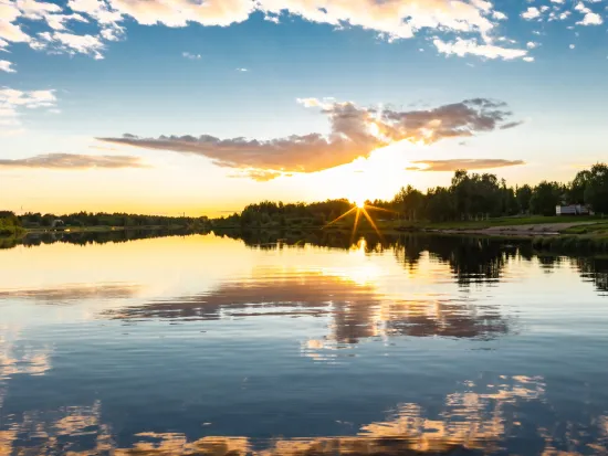 Maisema Sodankylästä
