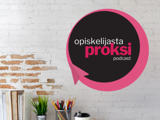 Opiskelijasta Proksi -podcastin logo