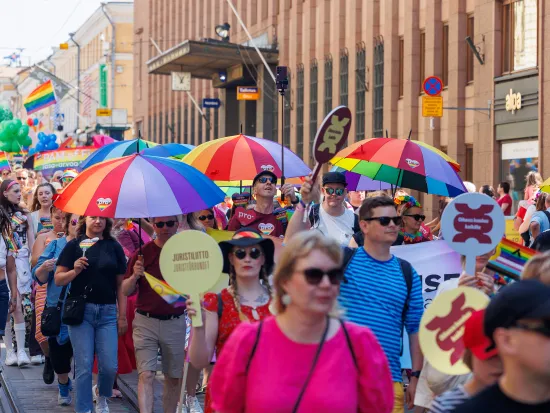 Prolaiset Pride-marssilla 2024