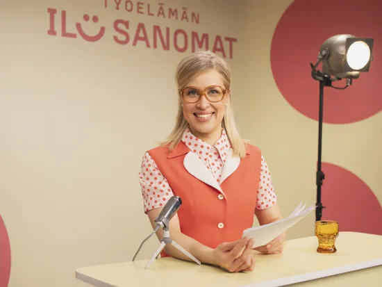 Työelämän ILO-Sanomat uutisstudio