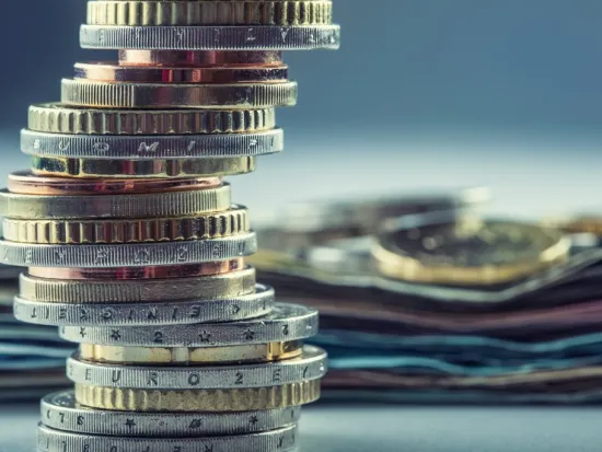 kolikoita ja seteleitä 