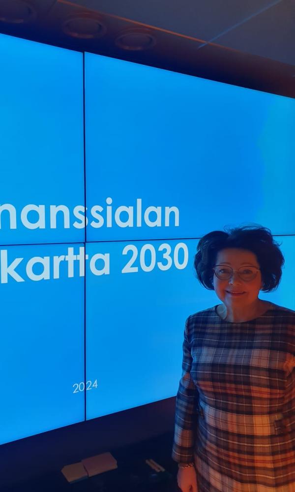 Aktia Yrityspankin rahoituspäällikkö Heidi Tuominen