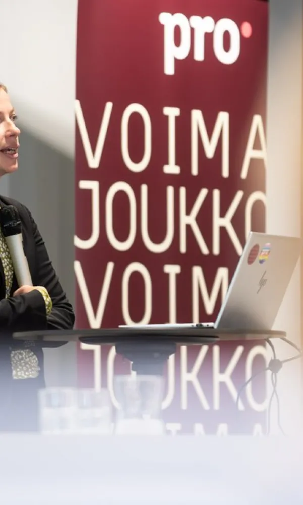 Reilu vihreä siirtymä -tilaisuus ja Li Andersson