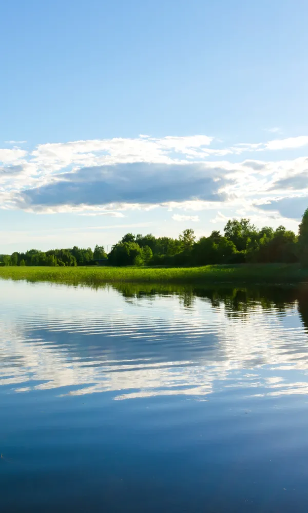 Keurusharju, Keski-Suomi, järvimaisema kesällä