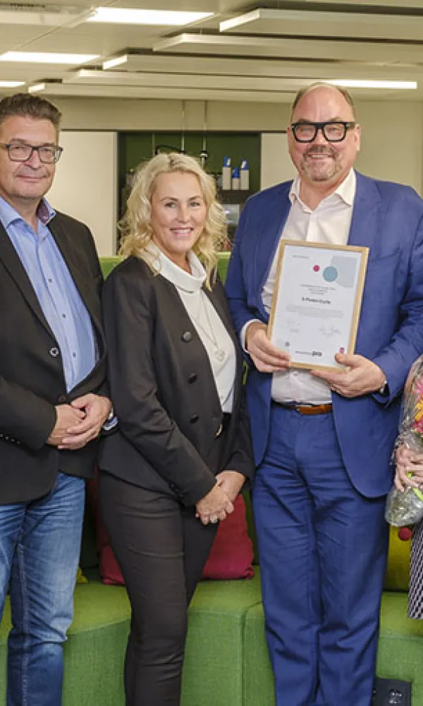 Pron tasa-arvopalkinto jaettiin marraskuun alussa.