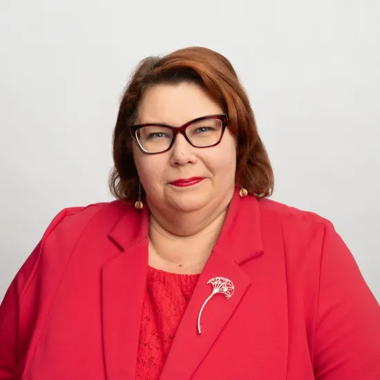 Riitta Knuutila on Pron hallituksen jäsen. 